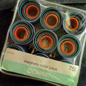 Conair magnetic roller pack. 75 pieces. Never used, As Is